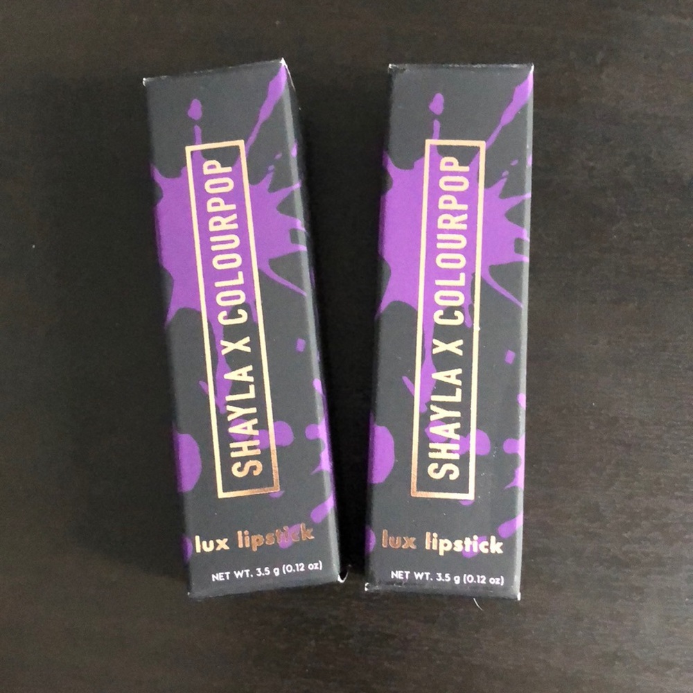 Shayla x Colourpop lipstick set of two